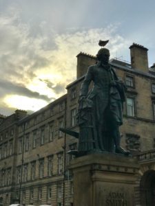 Adam Smith Statue, a Historical landmark in Scotland
