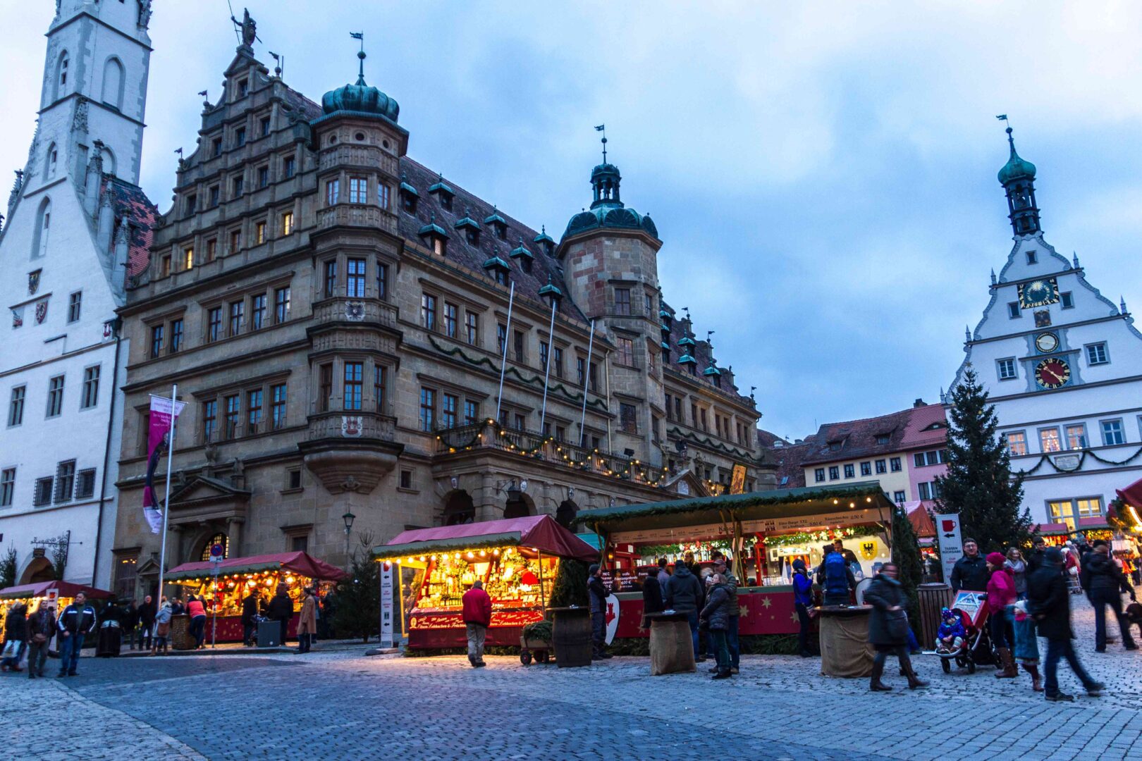 Christmas market in Rothenburg ob der Tauber