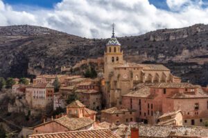 A view of Catedral de Albarracín, Spain