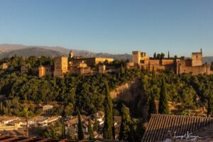 La Alhambra in Granada Spain