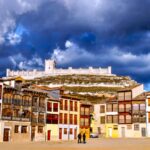 Penafiel Castle Spain front view