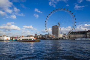London Eye, amusement park, tourist attraction