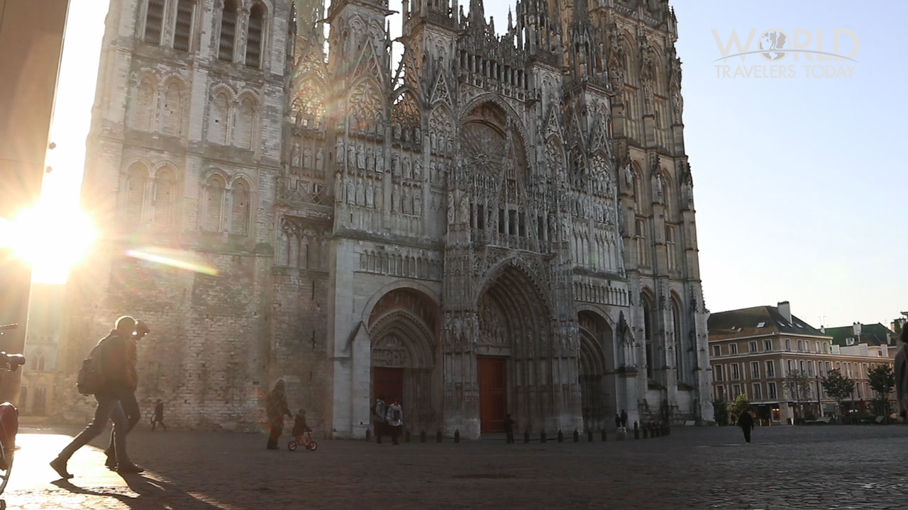 Notre-Dame Cathedral in Rouen, France