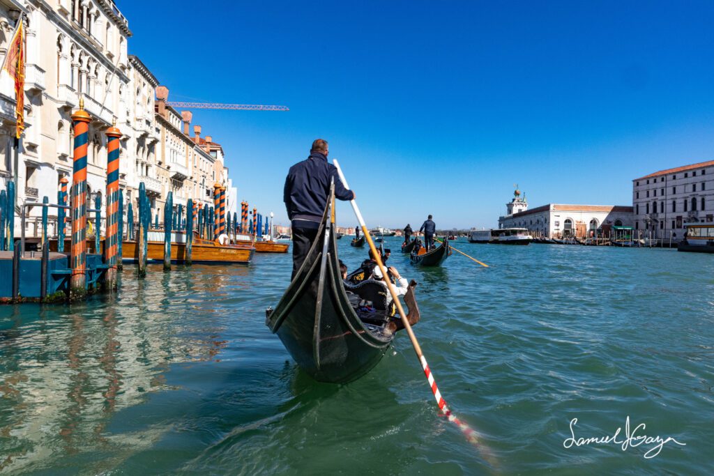 Boat in Venice Italy